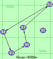 Route >4580m