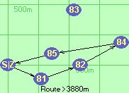 Route >3880m