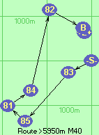 Route >5950m  M40